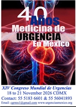 XIV Congreso Mundial Medıcına De Urgencia En Mexico